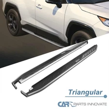 Fits 2019-2025 Toyota RAV4 Side Step Bars Running Boards Aluminum 2PC