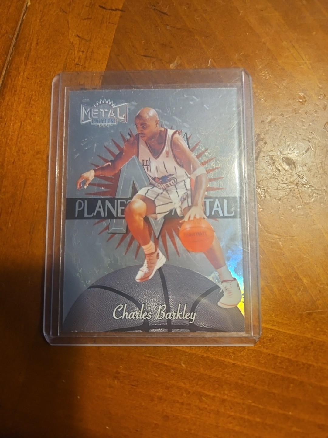 1997-98 Metal Universe - Planet Metal Charles Barkley #14 PM