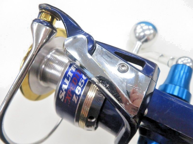 Moulinet tournant SALTIGA EXPEDITION Z6500 DAIWA avec bobine