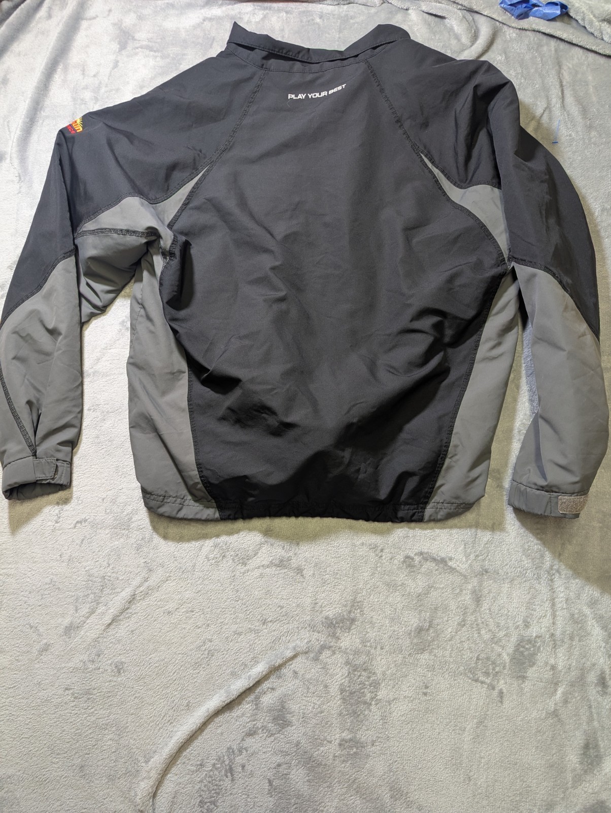 Ping Pullover Golf Jacket Mens Size Medium Black/… - image 9