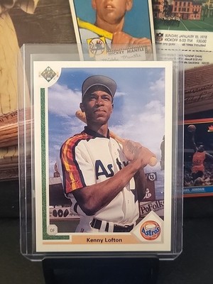 1991 Upper Deck Final Edition #24F Kenny Lofton Rookie Houston Astros  