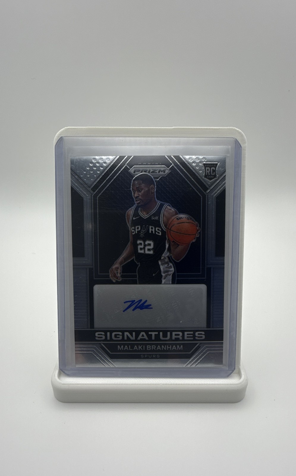 2022-23 Panini Prizm - Rookie Signatures Malaki Branham #RSI-MBR (AU, RC)