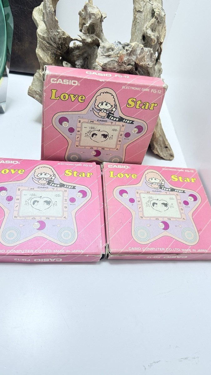 CASIO 子供向け ROMカセット 未開封 Vintage Casio FG-12 Love Star Game | eBay