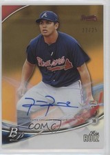 2016 Bowman Platinum Top Prospects Auto Orange 22/25 Rio Ruiz #TPA-RR Auto 0g4