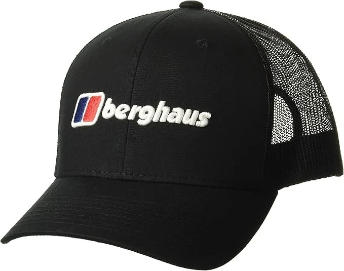 Berghaus - Trucker Cap - Black - Mesh Back - Logo - One Size -