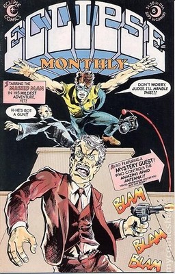 Eclipse Monthly #6 FN 1984 Stock Image