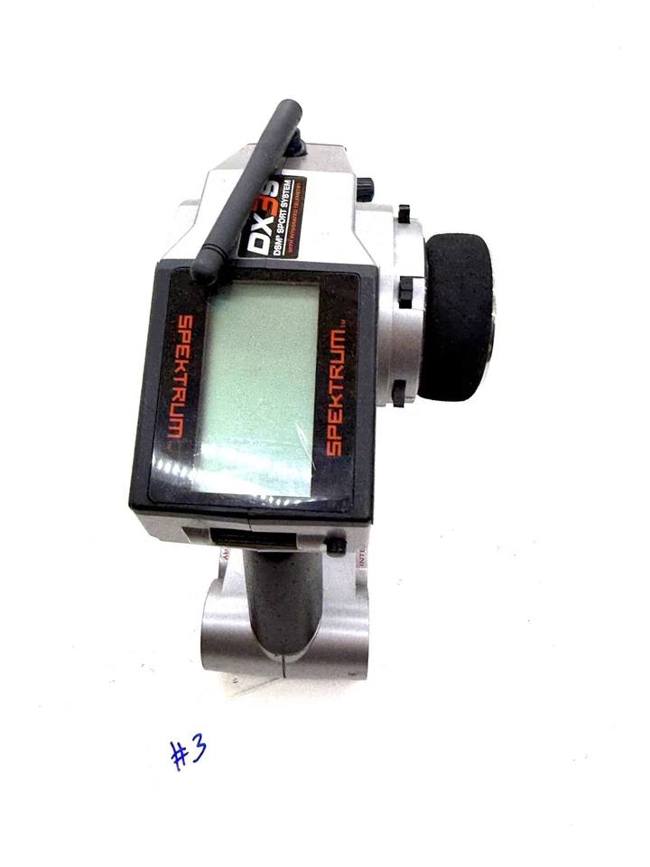 Spektrum DX3S DSM Sport Transmitter Radio Arrma Hpi Team Associated Traxxas - Image 3 of 3