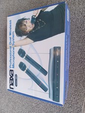 Naxa Nam-984 Dual Handheld Wireless Microphone Starter Kit With Wireless Fm
