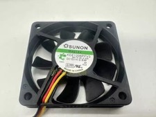 SUNON KDE1206PFV3 6010 DC12V 0.6W 6CM 3-Wire Silent Cooling Fan