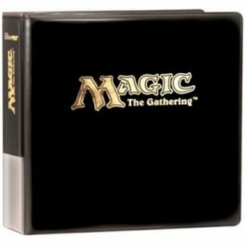 Ultra Pro 3-Ring Black Collector's Album Binder - For Pokémon, MTG, AFL Trading Cards