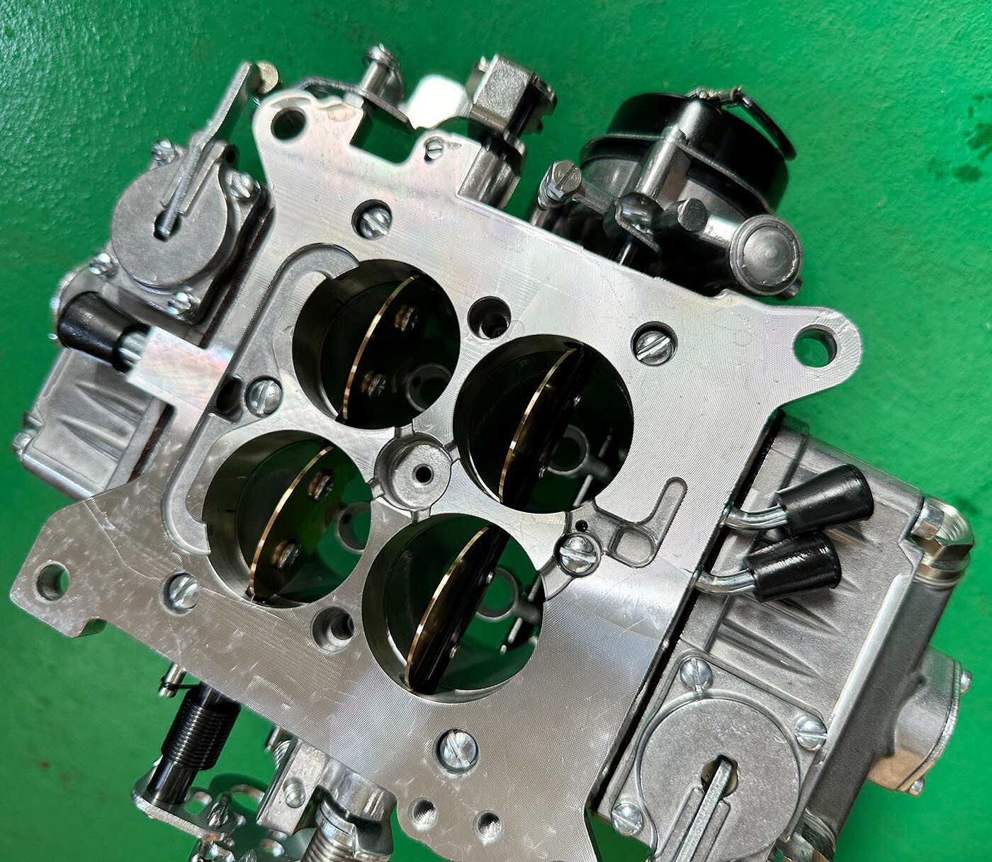 COPY 4BBL 650 CFM Brawler Double-Pumper Carburetor Electric Choke BR-67255