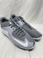 Nike Air MVP Pro 2 Metal Baseball Cleats Men's Size 14 Grey 684685 New