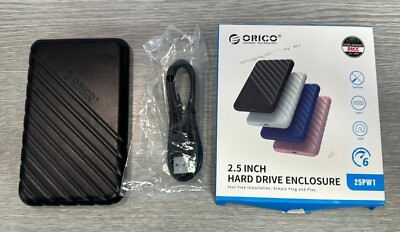 ORICO USB C2.5 HDD / SSD Gehäuse Werkzeuglos UASP USB C Kabel inklusive