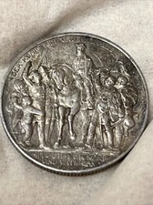 German Reich 2 Mark 1913 Solid Silver Coin Germany Zwei Pre WWI Military Round