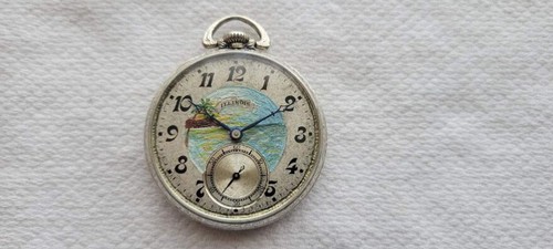 Selling a Used Vintage 12 Size, 17 Jewel ILLINOIS The Auotcrat Pocket Watch..... - Picture 4 of 6