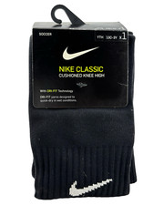 Nike Classic Cushioned Knee High Soccer Socks Dri-Fit Nylon Size XS Small
