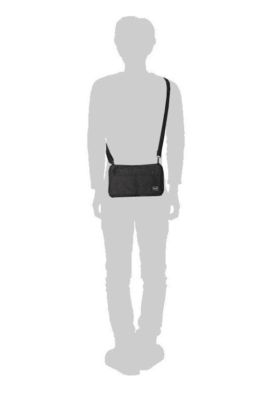 Theory K0203201UJS 関税送料込 Yoshida Porter Smoky Shoulder Bag 2 Way Pouch with Hand