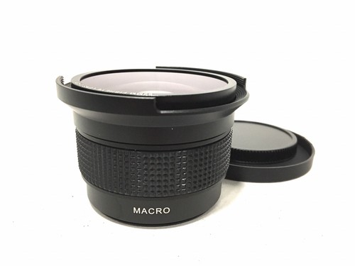 Unbranded SUPER WIDE MACRO 0.42X LENS, 52mm thread, CAP & POUCH, Boxed - Picture 3 of 6