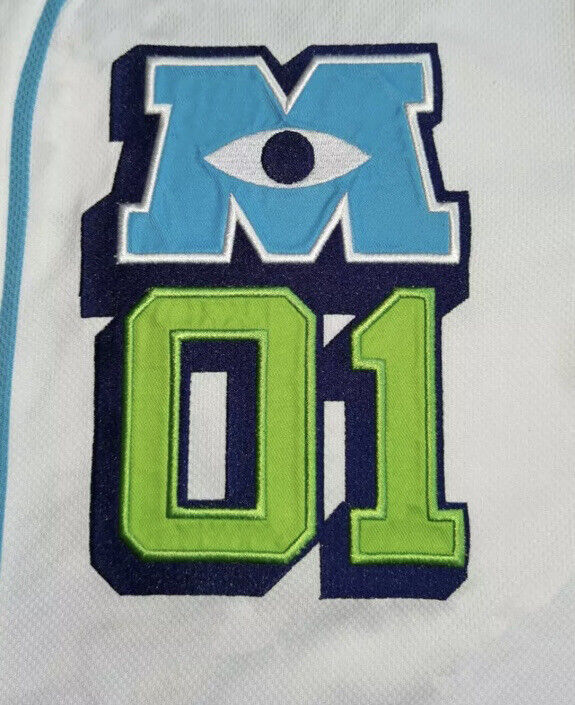 Disney Monsters Inc Mike Wazowski Baseball White Horizontal Custom Name Baseball  Jersey Shirt Gift For Fans - Banantees