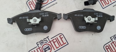 Original Audi Bremsbel?ge mit Verschlei?anzeige Audi A6 Typ 4F  