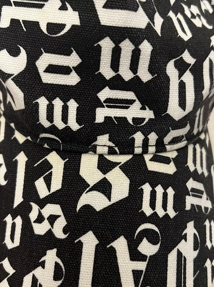 Palm Angels Estampado Completo Comandante Correa Sombrero Ajustable Ropa de Calle Foto 2 de 3