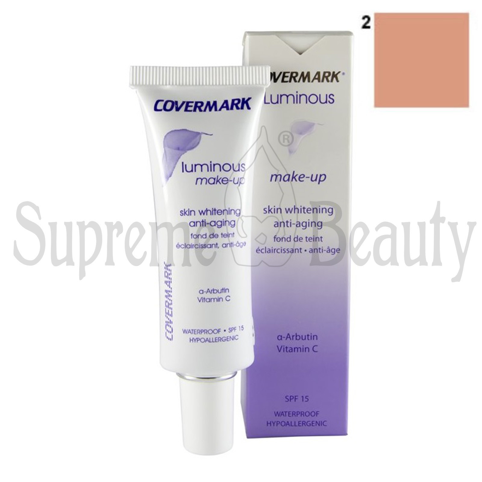 COVERMARK LUMINOUS MAKE UP FONDOTINTA CAMOUFLAGE VISO ANTI ETA' COLORE 2 30 ML