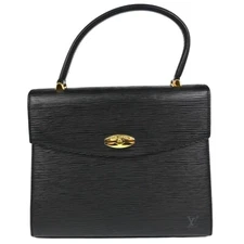 Louis Vuitton Black Epi Malesherbes Handbag M52372 MI0924 XX06834
