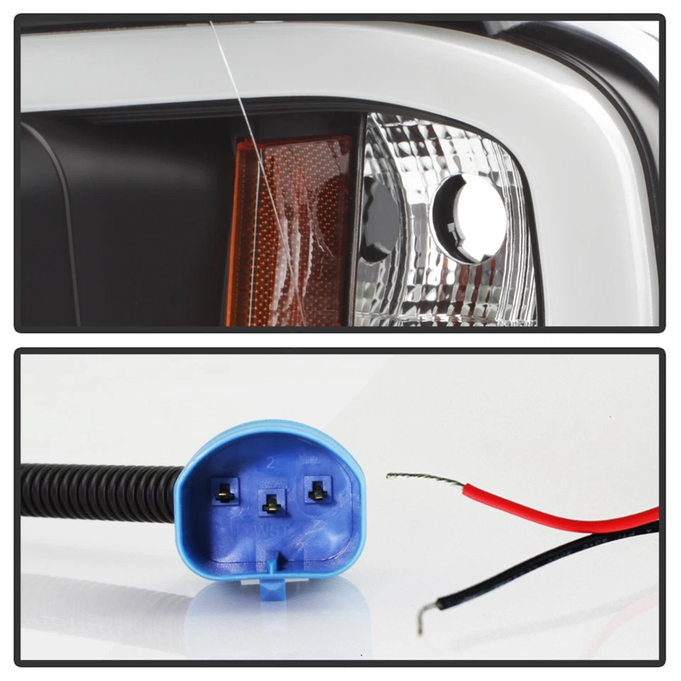 Faros proyectores Spyder Auto 5084606 para 02-05 Ram 1500 Ram 2500 Ram 3500 Foto 4 de 4