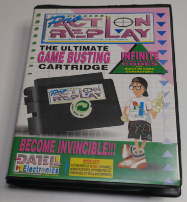 SEGA Mega Drive Pro Action Replay OVP CIB - PAL