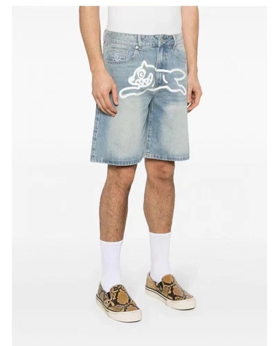 BBC denim Shorts IceCream Run Dog classic jeans Mens Summer - Picture 11 of 11