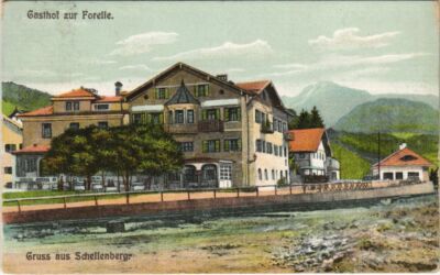 CPA AK Schellenberg - Gasthof zur Forelle GERMANY (1063925)