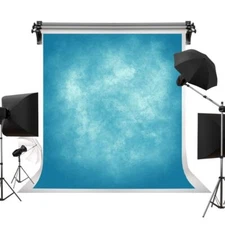 1.5x2.2m Blue Portrait Backdrops Abstract Blue Photography Backgrounds Vintag...