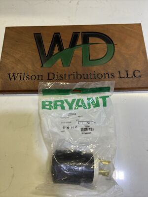 Bryant Brand Locking Plug L6-30, 30A Male, 250V, Open Box, Never used,