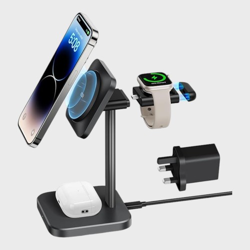 ESR 3-in-1 Wireless Watch Ladestation für Apple Produkte - Schwarz