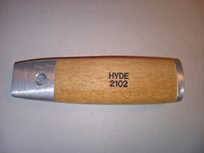 VINTAGE NOS - HYDE 2012 MILLING KNIFE HANDLE WOOD & ALUMINUM SINGLE HEAD