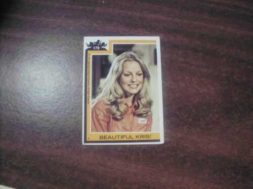 BEAUTIFUL KRIS ! 1977 CHARLIES ANGELS STICKER #175 SHARP - Picture 1 of 1