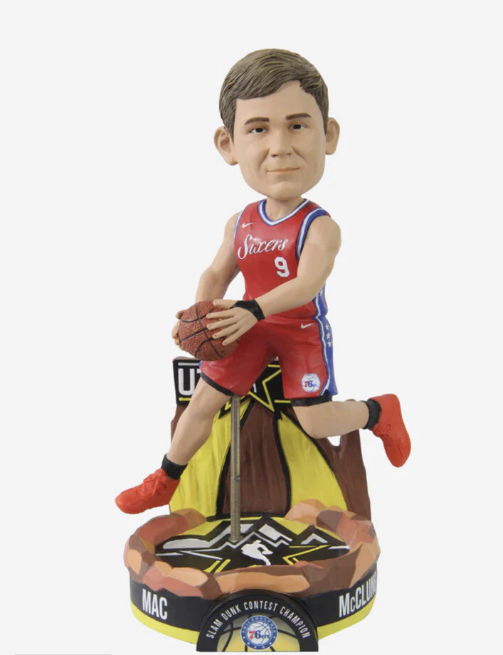 Mac McClung Philadelphia 76ers 2023 Dunk Contest Champion