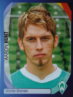 Panini 109 Aaron Hunt Werder Bremen UEFA CL 2007/08