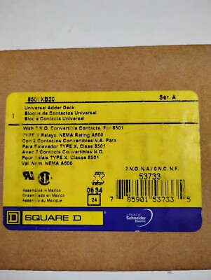 relay adder deck Sqd 8501-xb20