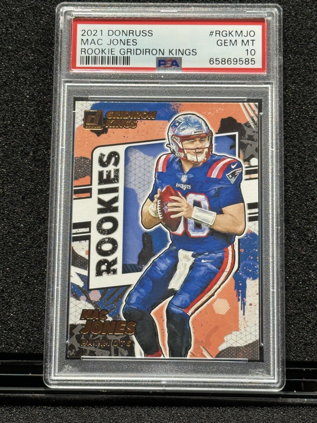2021 Panini Donruss Mac Jones Rookie Gridiron Kings PSA 10! Invest Now💰