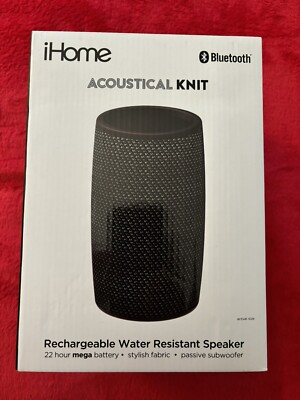 Water Resistant Ihome Acoustical Knit Costco Ihome Knit Bluetooth