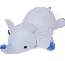 WePop Weighted Elephant Plush Blue Sensory Girl/Boy New Sealed