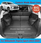 <!--F#f_0-->Fits Mitsubishi Pajero Sport 15-25 Custom Made Trunk Boot Mats Liner Cargo Cover<!--F/-->