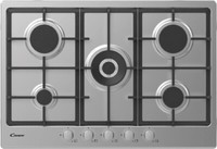 Candy CHG74WX Ebene Kochen 5 Feuer 75CM Aus Gusseisen Edelstahl