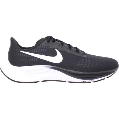 Nike Air Zoom Pegasus 37 Black/White Men's Running Shoes, Size: 9