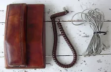 VTG Northern Telecom Leather Contempra Digitone Dial Telephone~Desk/Wall Mount