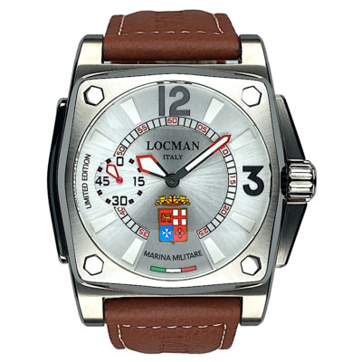 LOCMAN Teseo Tesei Marina Militare Limited Edition Men's XL Watch REF 190,  53 mm | eBay