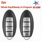2 For 2013 2014 2015 2016 2017 2018 2019 Nissan Sentra Smart Remote Car Key Fob