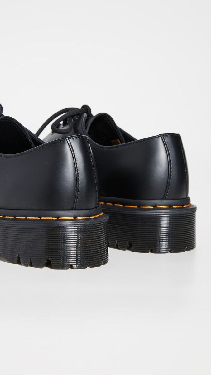 Dr. Martens 1461 Bex Black Smooth Leather Oxford Shoes US Women 5