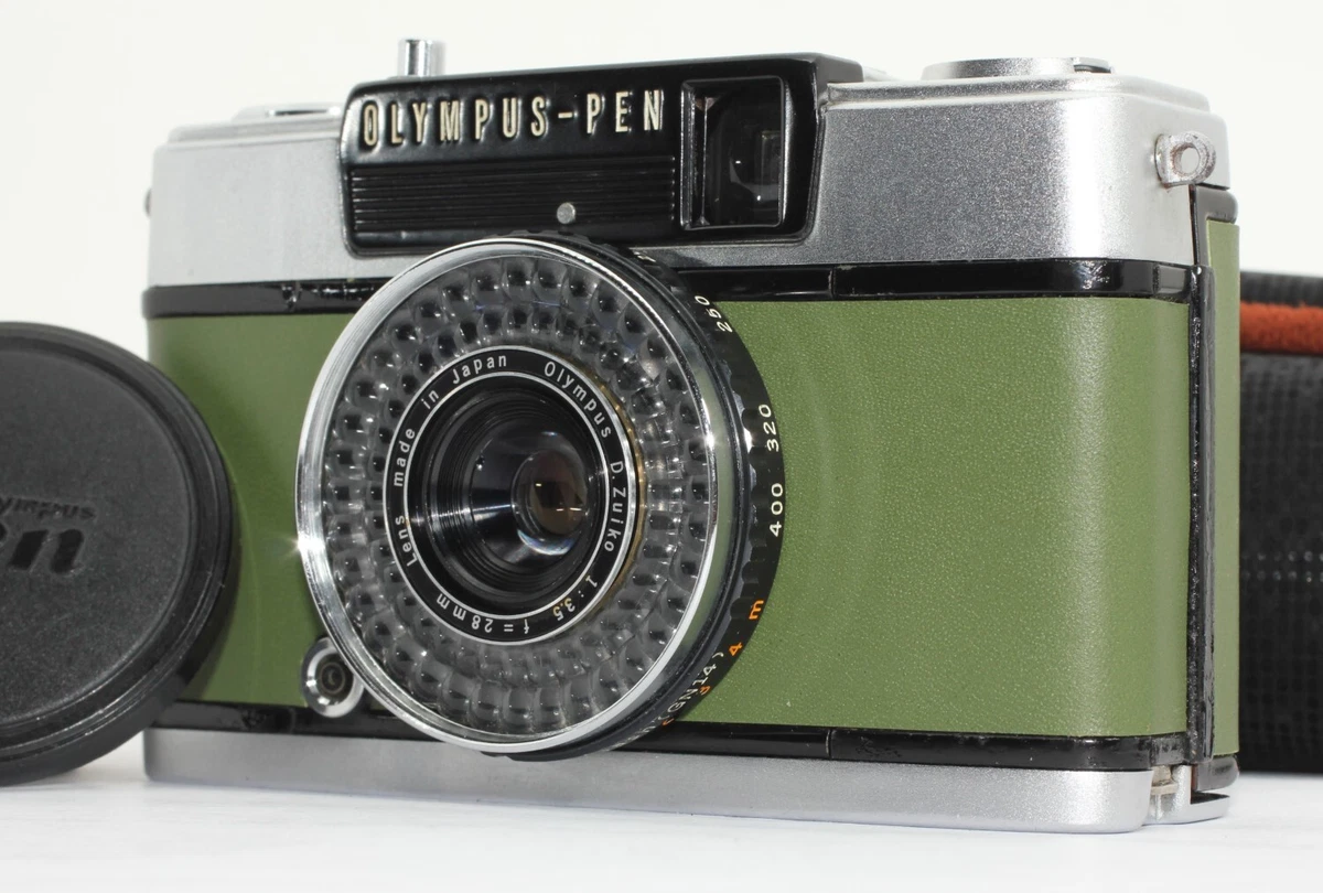Olympus PEN EE-3 EE3 Green [N MINT] Meter Works Half Frame Film Camera JAPAN